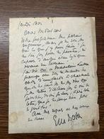 Gus Bofa - lot de 2 lettres autographes signées - 1920, Nieuw