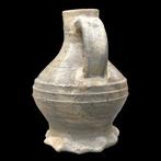 Middeleeuws Raeren steengoed Kruik/kan (België) - Medieval, Antiek en Kunst