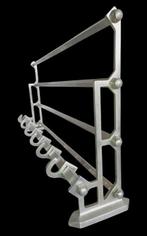 Art-deco bauhaus hat rack coat rack. Designer: János Diósy -