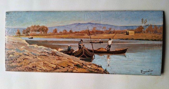 Niccolò Cannicci (1846-1906), Attribuito a - Renaioli, Antiek en Kunst, Kunst | Schilderijen | Klassiek