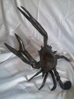 Sculpture, Giant crab - 22 cm - Bronze