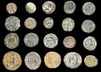 Romeinse Rijk Lote 20 monedas Æ acuñadas entre los siglos, Postzegels en Munten, Munten | Europa | Niet-Euromunten