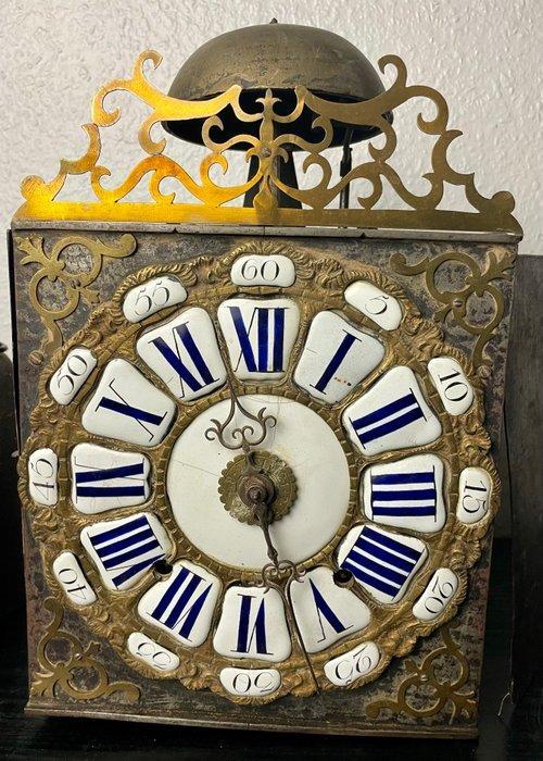 Comtoise klok - IJzer, Messing, Emaille - 1750-1800, Antiek en Kunst, Antiek | Klokken