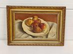 F.L. de Ruyter (XX) - Stilleven met fruit en schaal |, Antiek en Kunst, Kunst | Schilderijen | Klassiek