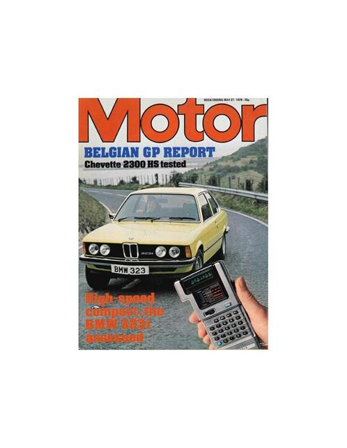 1978 MOTOR 27 MEI ENGELS, Boeken, Auto's | Folders en Tijdschriften