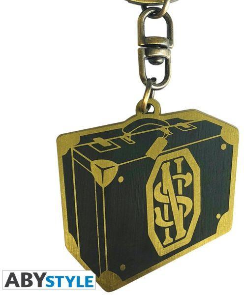 ABYstyle Fantastic Beasts Metalen Sleutelhanger-Newts, Verzamelen, Sleutelhangers, Ophalen of Verzenden
