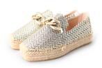 Fred de La Bretoniere Espadrilles in maat 38 Goud | 10%, Vêtements | Femmes, Chaussures, Verzenden, Espadrilles