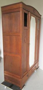 Kleerkast - Eik, Glas, Koper - Volledig demontabel