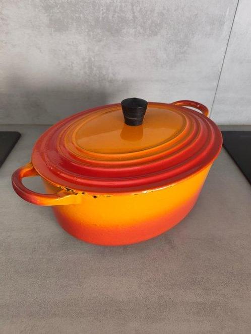 Le Creuset - Braadpan - Fonte, Antiek en Kunst, Antiek | Keukengerei