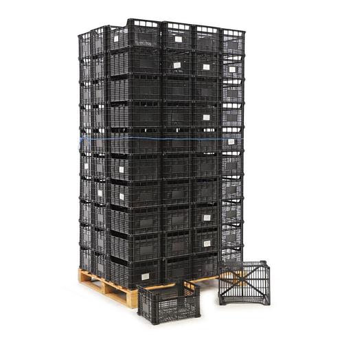 Gebruikte euronorm stapelbakken agf krat wanden + bodem, Doe-het-zelf en Bouw, Kratten en Dozen, Gebruikt, Ophalen of Verzenden