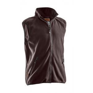 Jobman werkkledij workwear - 7501 fleece vest s bruin, Doe-het-zelf en Bouw, Veiligheidskleding