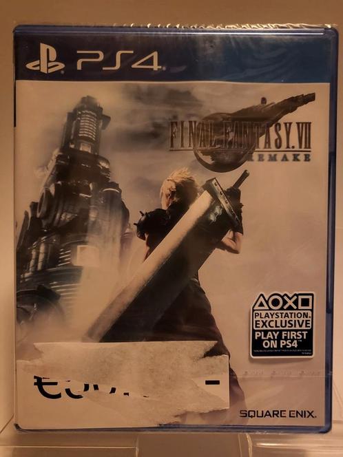 Final Fantasy VII Remake geseald Playstation 4, Games en Spelcomputers, Games | Sony PlayStation 4, Zo goed als nieuw, Ophalen of Verzenden