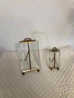 Fotolijst (2) - Messing, Glas - Kaders fotos