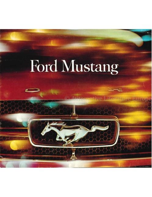 1964 FORD MUSTANG BROCHURE NEDERLANDS, Livres, Autos | Brochures & Magazines, Enlèvement ou Envoi