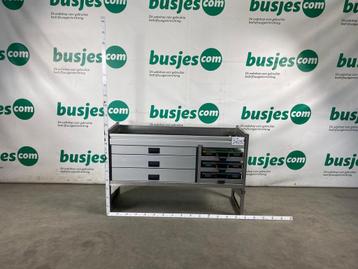 Aluca aluminium bedrijfswageninrichting gebruikt (nr 2425), Verzenden
