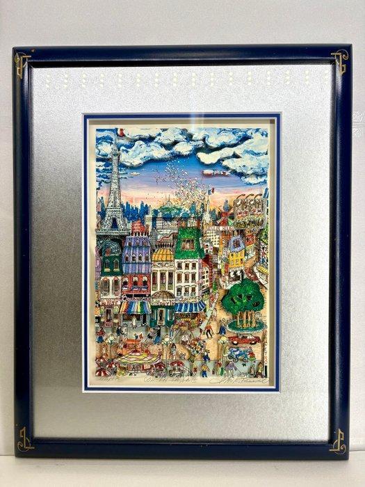 Charles Fazzino (1955) - OOH LA LA, LA Paris, Antiek en Kunst, Kunst | Designobjecten