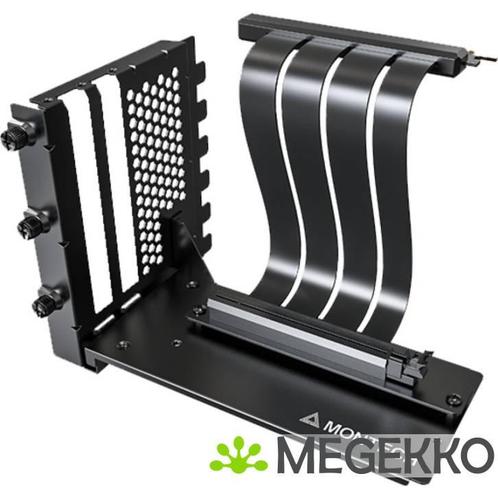 Montech VGM 2 Vertical GPU Mounting Kit Zwart, Computers en Software, Computerbehuizingen, Nieuw, Verzenden