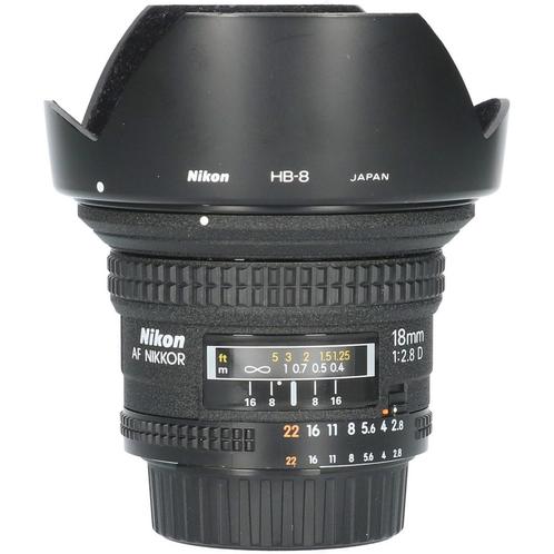 Tweedehands Nikon 18mm F/2.8 D CM5564, Audio, Tv en Foto, Foto | Lenzen en Objectieven, Overige typen, Gebruikt, Ophalen of Verzenden