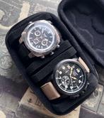 AVIATOR - Zonder Minimumprijs - Set of 2 Pilot watches Crono, Nieuw