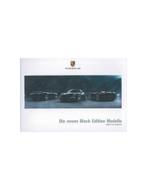 2016 PORSCHE 911 CARRERA & BOXSTER BLACK EDITION BROCHURE .., Nieuw, Ophalen of Verzenden