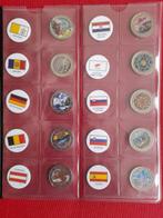 Spanje. 2 Euro Various Years (24 monedas) (Zonder, Postzegels en Munten