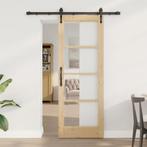 vidaXL Schuifdeur met Hardware Set ORKDAL73,5 x 198,5 cm, Doe-het-zelf en Bouw, Deuren en Vliegenramen, Verzenden, Nieuw