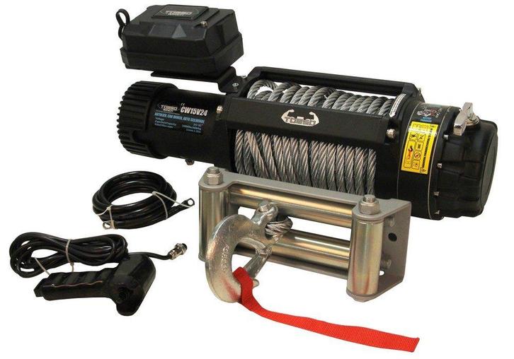Elektrische lier 24V 6804kg, Doe-het-zelf en Bouw, Gereedschap | Lasapparaten, Ophalen of Verzenden
