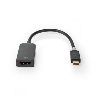 USB C naar HDMI adapter | Nedis | 0.2 meter, Computers en Software, Pc- en Netwerkkabels, Verzenden
