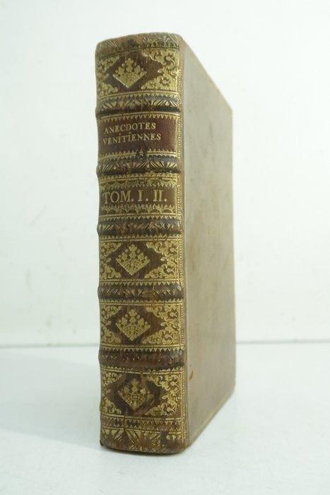 [Pierre Lambert de Saumery] ; Mr. de Mirone - Anecdotes, Antiek en Kunst, Antiek | Boeken en Manuscripten