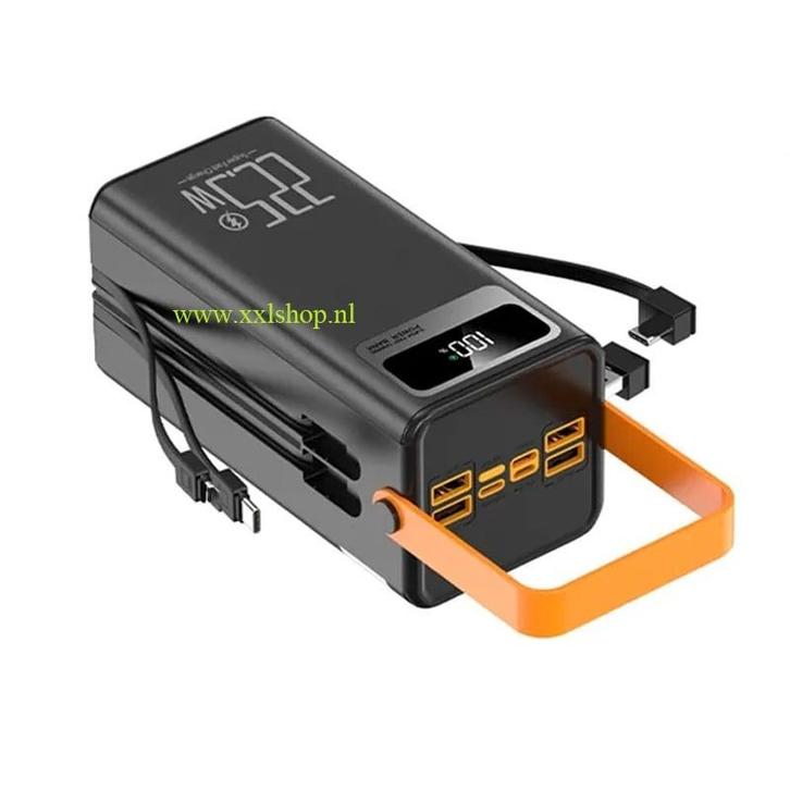Powerbank power bank *100.000* mAh snellader oplader USB-A +, Télécoms, Téléphonie mobile | Batteries, Envoi