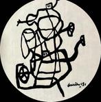 Corneille (1922-2010) - Cobra 1951 (Fond blanc), Antiek en Kunst