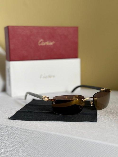 Cartier - White Buffalo Horn - Lunettes de soleil, Handtassen en Accessoires, Zonnebrillen en Brillen | Dames