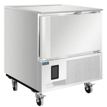 Blastchiller | 3 Niveaus (1/1 GN) | Max. 12kg (Koelen) /, Zakelijke goederen, Horeca | Keukenapparatuur, Verzenden, Nieuw in verpakking