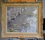 Chris van Dijk (1952) - Impressionist  Nénuphars dans un
