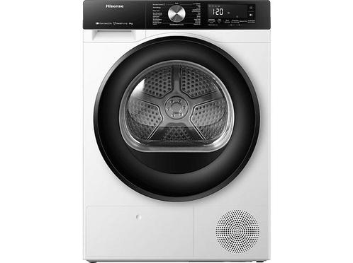 Hisense -  Warmtepomp Droogkast - Wit, Elektronische apparatuur, Droogkasten, 95 cm of meer, Nieuw, Voorlader, Energieklasse A of zuiniger