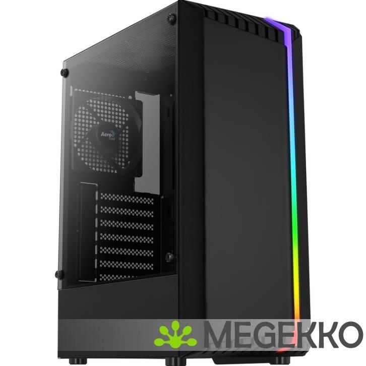 Aerocool Bionic Zwart, Computers en Software, Computerbehuizingen, Nieuw, Verzenden