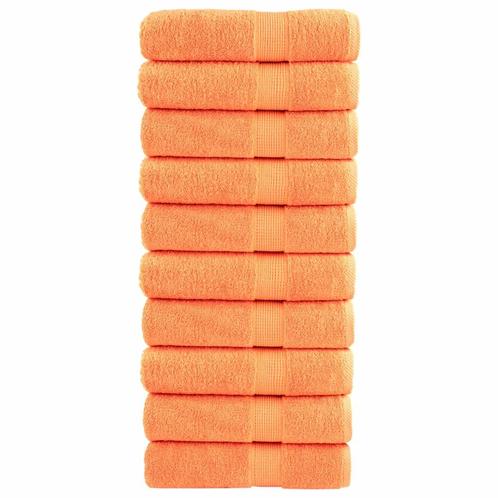 vidaXL Badhanddoeken SOLUND 10 st 600 g/m² 100x150 cm, Huis en Inrichting, Badkamer | Badtextiel en Accessoires, Nieuw, Verzenden