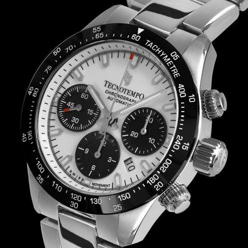 Tecnotempo - Chronograph Chrono Orbs - Automatic Swiss, Bijoux, Sacs & Beauté, Montres | Hommes