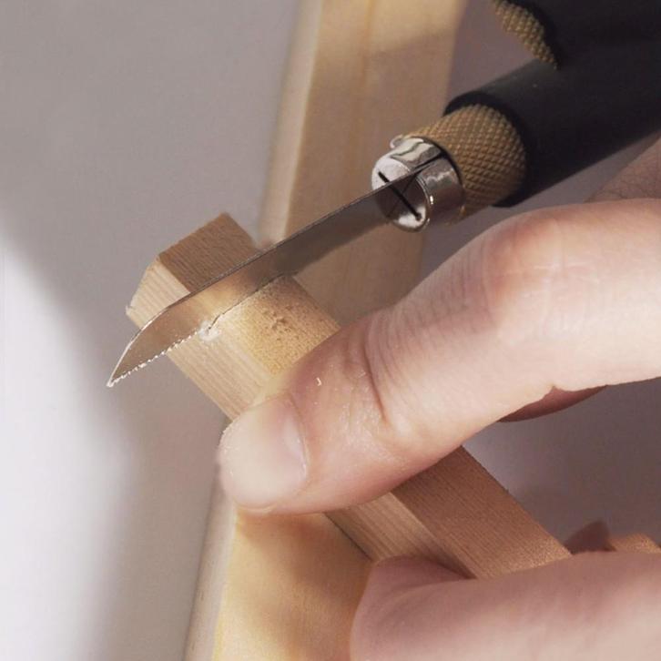 Mini, kleine handzaag in penvorm met 2 zaagbladen, Doe-het-zelf en Bouw, Gereedschap | Overige machines, Nieuw, Verzenden