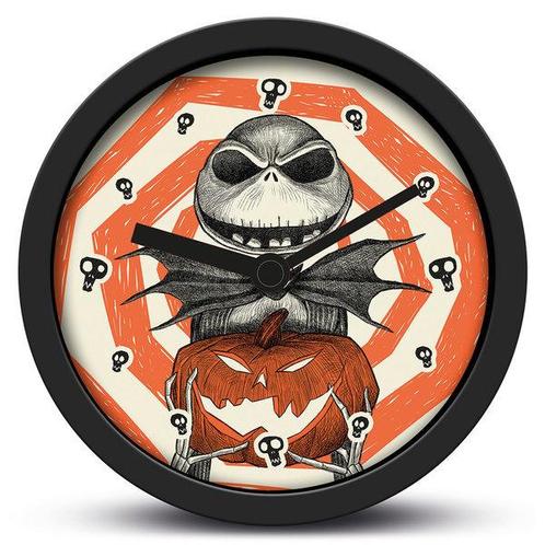 Nightmare Before Christmas Pumpkin King Tafelklok 16 cm, Verzamelen, Disney, Ophalen of Verzenden