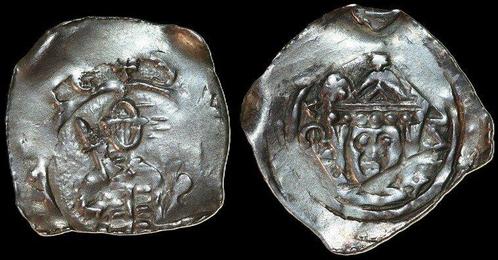 1202-1256 Kaernten St Veit Bernhard Ii Pfennig Nd Cna Cb 12, Postzegels en Munten, Munten | Europa | Niet-Euromunten, België, Verzenden