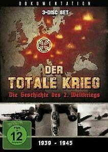 Der totale Krieg - Die Geschichte des 2. Weltkriegs (3 Di..., CD & DVD, DVD | Autres DVD, Envoi