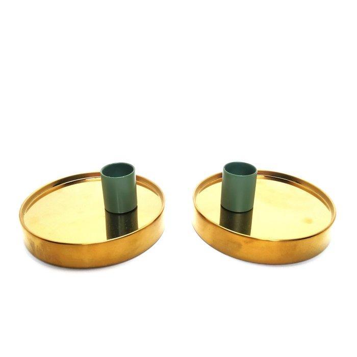 Outdesign - Chandelier (2) - Laiton laqué - ULM, Antiek en Kunst, Curiosa en Brocante