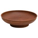 vidaXL Vuurplaats 57 cm staal, Huis en Inrichting, Haarden, Verzenden, Nieuw