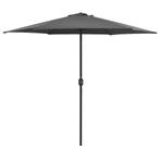 vidaXL Parasol met aluminium paal 270x246 cm, Verzenden