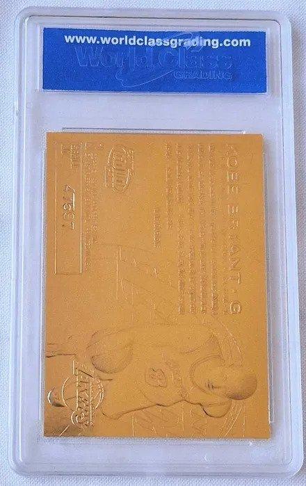 1996/97 Fleer 23KT Gold Kobe Bryant Rookie - Purple, Verzamelen, Stickers