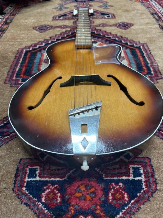 Egmond - Archtop Brownburst - - Akoestische gitaar -, Muziek en Instrumenten, Snaarinstrumenten | Gitaren | Akoestisch