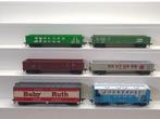 Bachmann, Tyco H0 - Modeltrein goederenwagon (6) - 6x, Hobby en Vrije tijd, Modeltreinen | H0, Nieuw