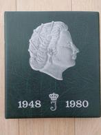 Nederland. Juliana. Lot 5 Juliana albums met munten (Zonder, Postzegels en Munten