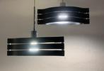Black Acrylic & Chrome - Plafondlamp (2) - Hanglampen -